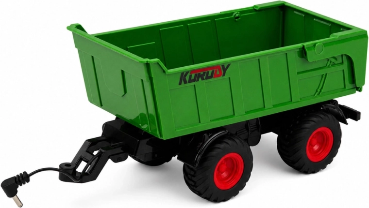 Vyklápací príves pre realistickú farmársku hru