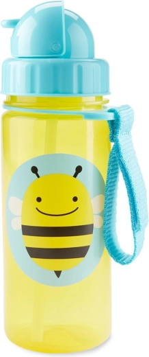 Skip Hop Zoo hrnček so slamkou včela 385 ml