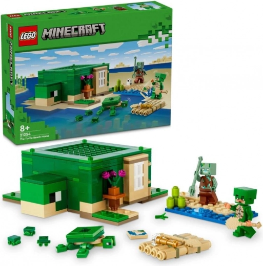 Minecraft Korytnačí Dom na pláži