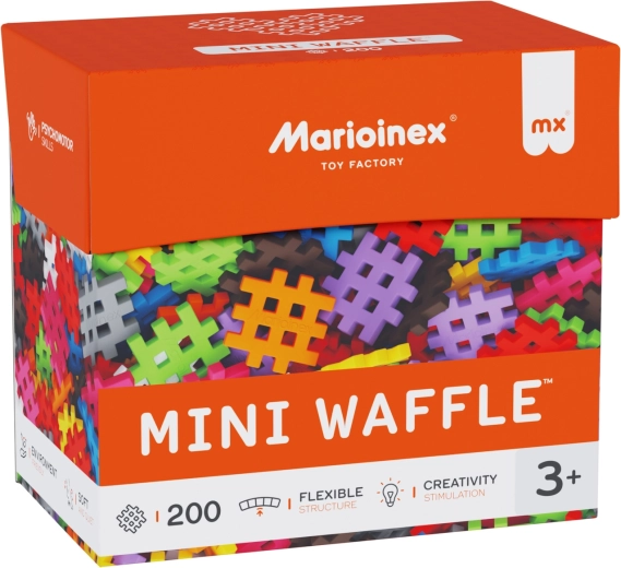 200 farebných, ohybných dielikov pre nekonečné nápady