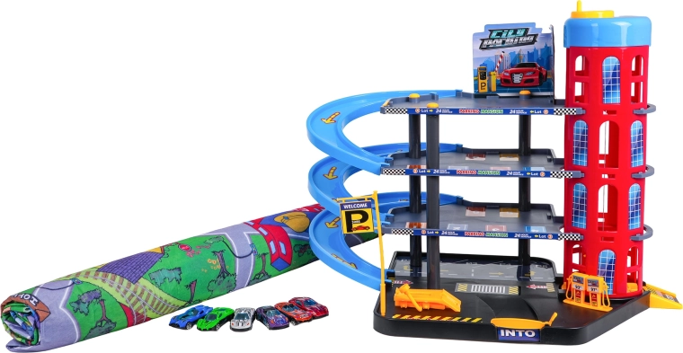 Veľká filcová herná podložka s cestami