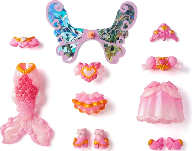 Preobleky 3v1: princezná, víla, morská panna