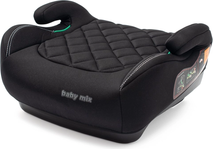 Autosedačka podsedák BABY MIX Hero i-Size, čierna