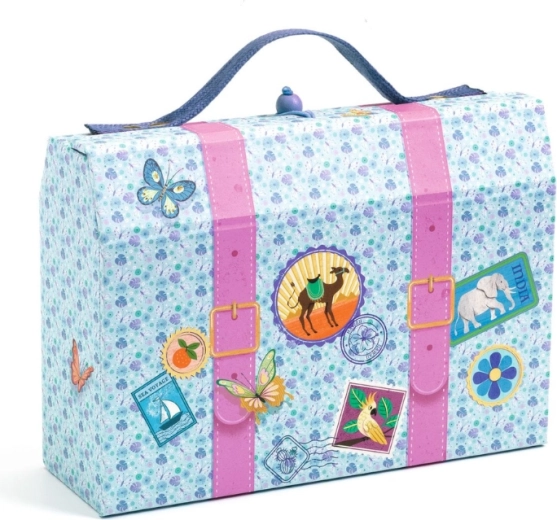 Ľahký kufrík s pevnou rukoväťou