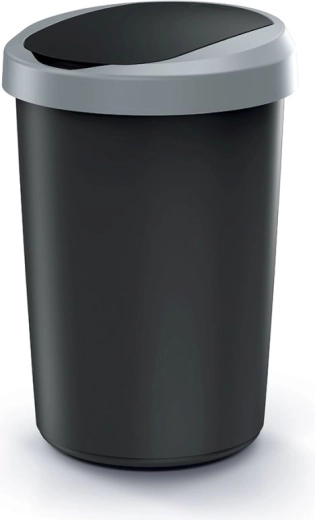 Odpadkový kôš s klapkovým vekom 40 l COMPACTA R