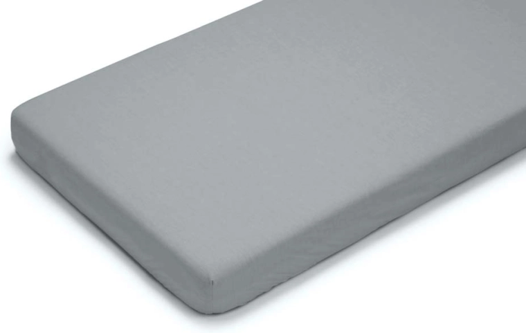 Petite&Mars napínacie jersey prestieradlo Soft Dream 120 × 60 cm sivé