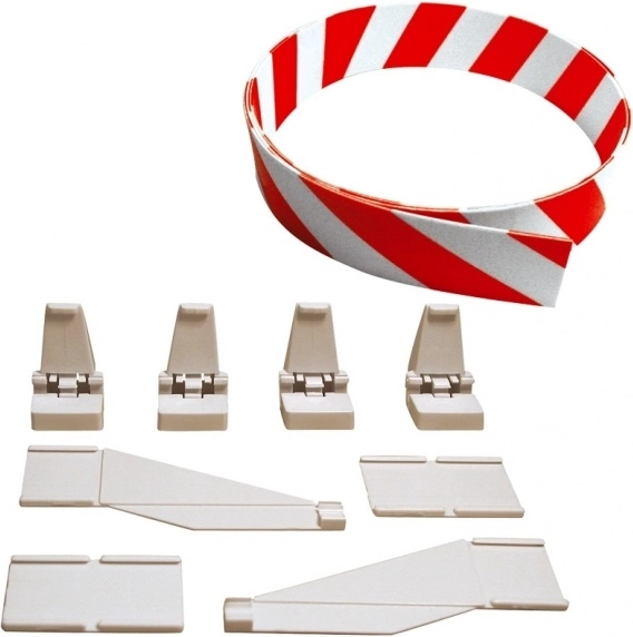 Mantinel a držiaky pre autodráhy Carrera Evolution, Digital 132 a Digital 124 – sada 3 m