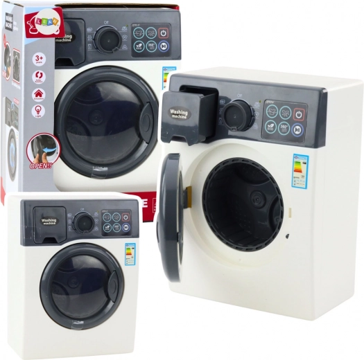 Zábavná práčka s dotykovým panelom a svetelnými efektmi pre deti