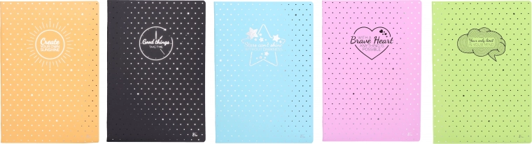 Linajkovaný zošit A4 so 40 listami a bodkami