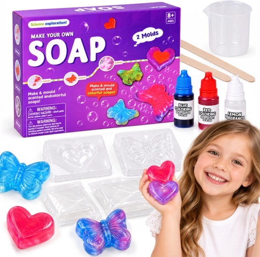 Kreatívna súprava na výrobu voňavých mydiel DIY