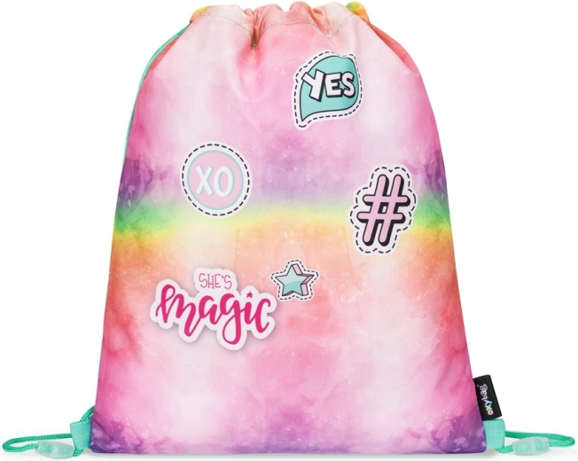 Kompletný set: vrecko a jednoposchodový peračník