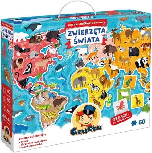 CzuCzu puzzle malého objaviteľa: zvieratá sveta