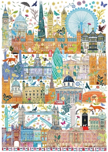 Puzzle Londýnské Panorama 1000 Dielov
