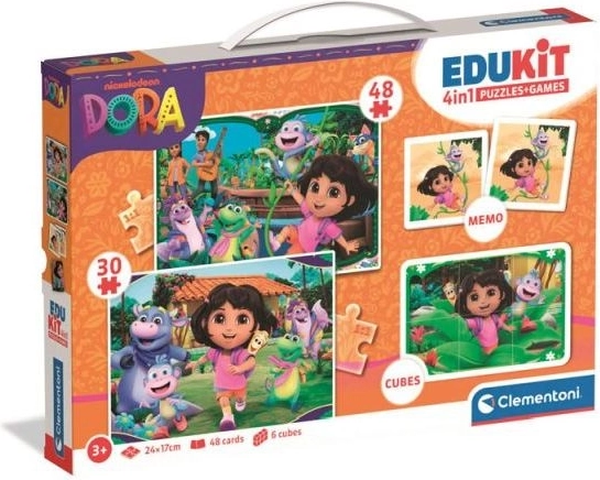 Clementoni Edukit 4 v 1 Dora the Explorer