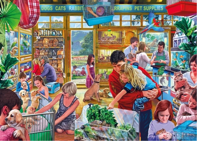 Puzzle Chlpatí priatelia 500 dielikov