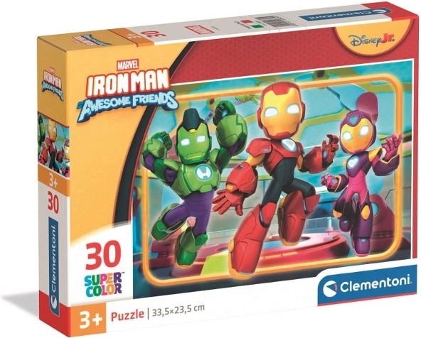 Puzzle 30 dielikov MARVEL IRON MAN a priatelia