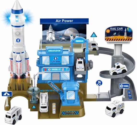 Viacúrovňový parkovací a jazdný systém