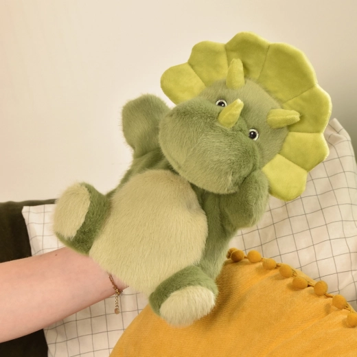 Histoire d'Ours plyšový maňásek dinosaurus zelený 24 cm