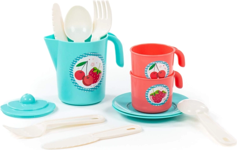 Hrnčeky s uškami a podšálky pre pohodlné servírovanie