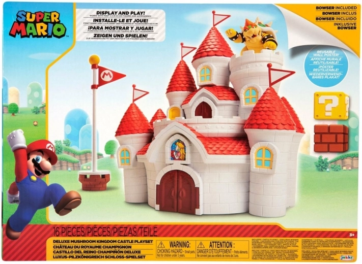 Super Mario hracia sada hrad z Hubového kráľovstva