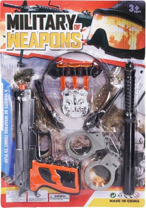 Policajný set pre malých strážcov poriadku