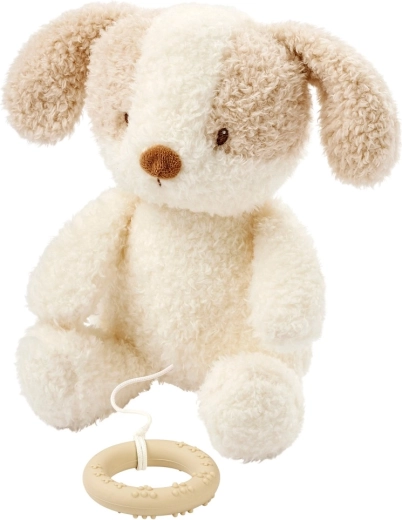 Nattou hudobný plyšový psík Teddy 24 cm