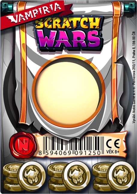 Scratch Wars – stieracia karta zbrane Vampiria