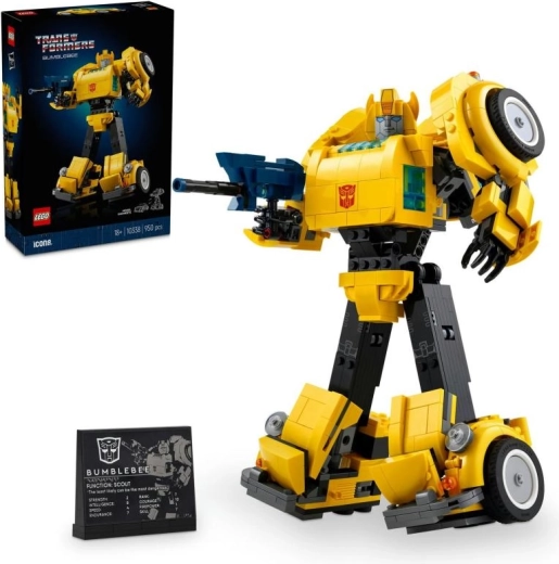 LEGO Icons Transformers Bumblebee – stavebnica pre dospelých