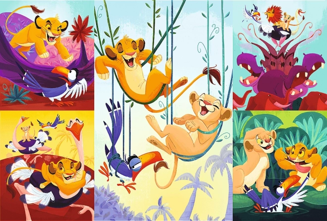 Puzzle 100 dielikov DISNEY LEVÍ KRÁĽ