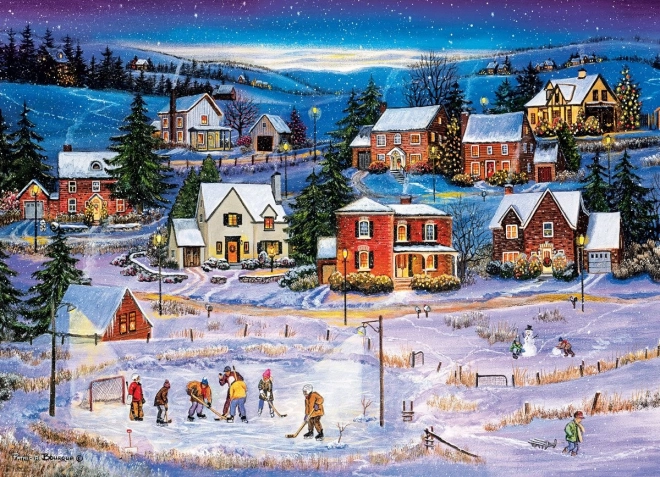 EUROGRAPHICS puzzle Hviezdy na ľade 1000 dielikov