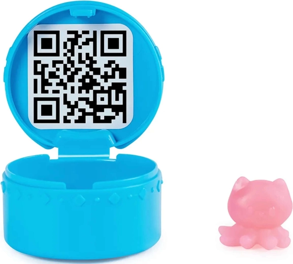 Mačacia zásielka s prekvapením a QR kódom