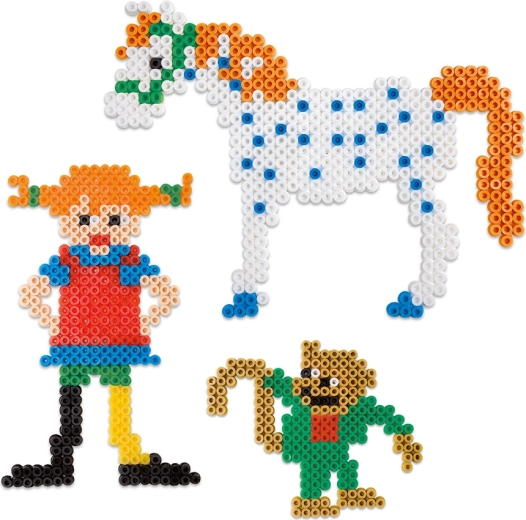 Pippi Dlhá pančucha – sada zažehľovacích korálikov pre deti