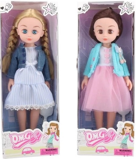 Štýlová bábika OMGirly v šatách