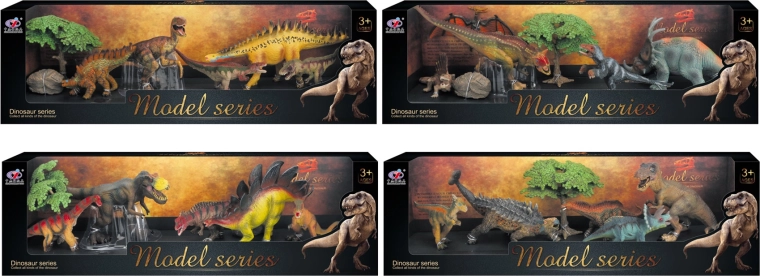Dinosauří svet – sada figúrok dinosaurov, 4 druhy