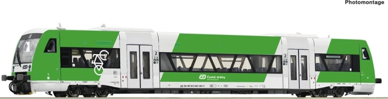 Roco dieselový motorový vozeň Stadler 841 201-7 ČD (H0)