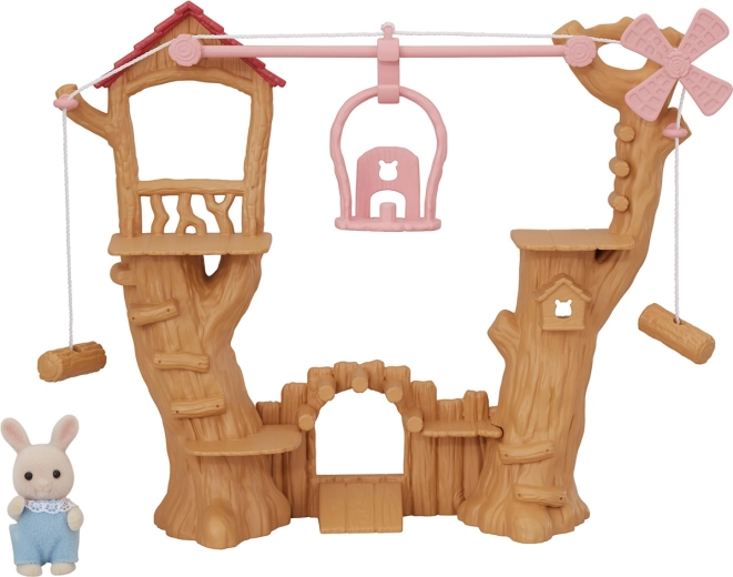 Sylvanian Families detská lanová preliezačka s gondolou