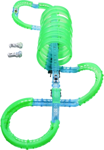 Dvojité pretekanie s diaľkovým ovládaním