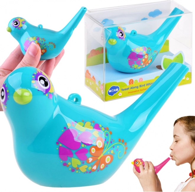 Vodná vtáčia píšťalka Water Bird – Tyrkysová