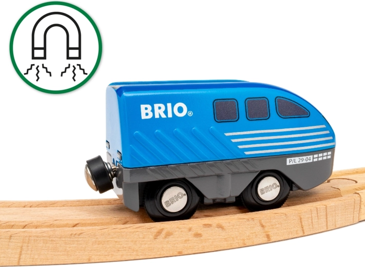 Magnetické spojky BRIO pre jednoduché pripojenie