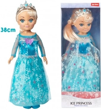 Bábika Princezná Ľadová Zimná 38cm