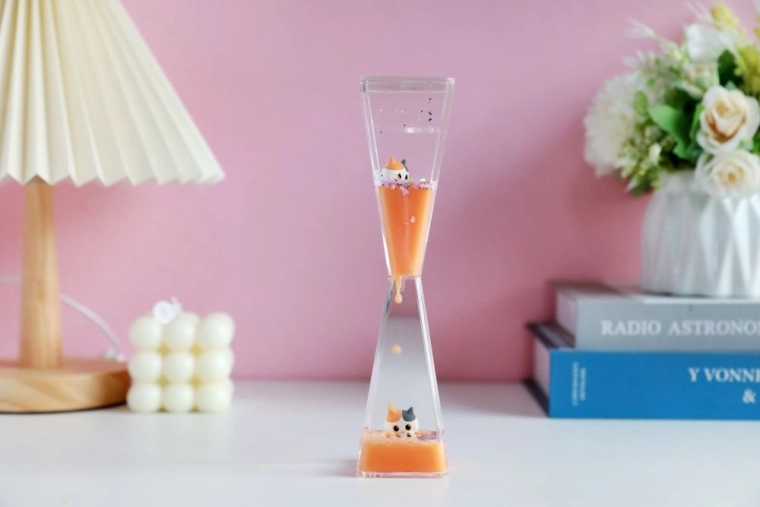 Rozkošný 3D motív oranžového mačiatka