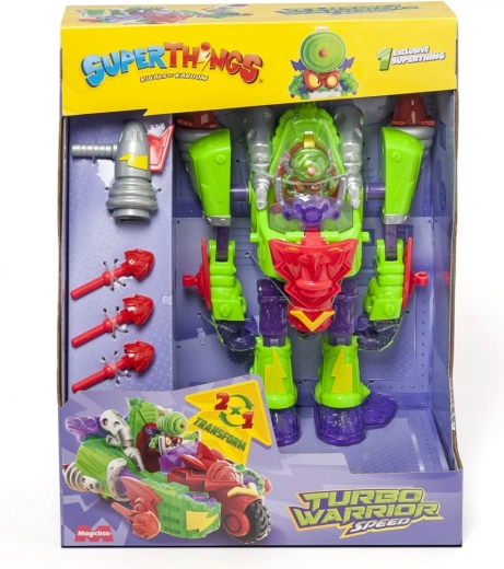SuperThings - Herná sada Turbo Warrior Speed