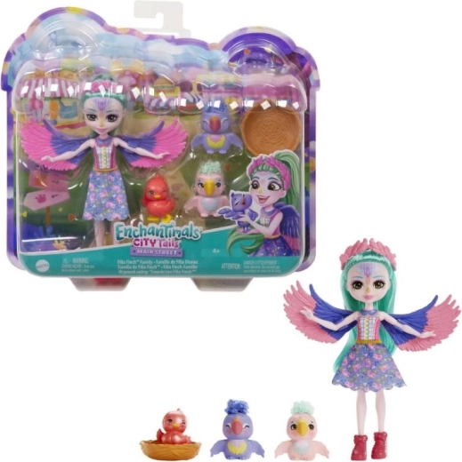 Bábky Enchantimals Rodinný Set Kačička