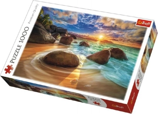 Trefl Puzzle 1000 dielikov - Pláž Samudra, India