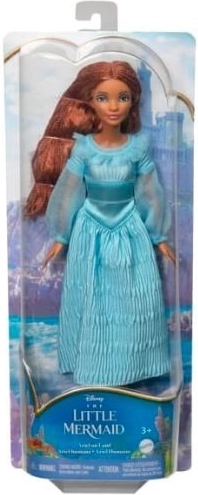 Disney malá morská víla Ariel – fashion bábika na súši v charakteristických modrých šatách – Arielka