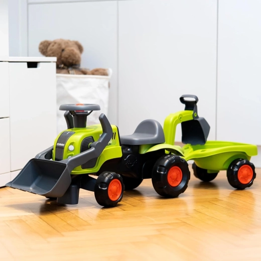 Funkčná predná lyžica na skutočné nakladanie