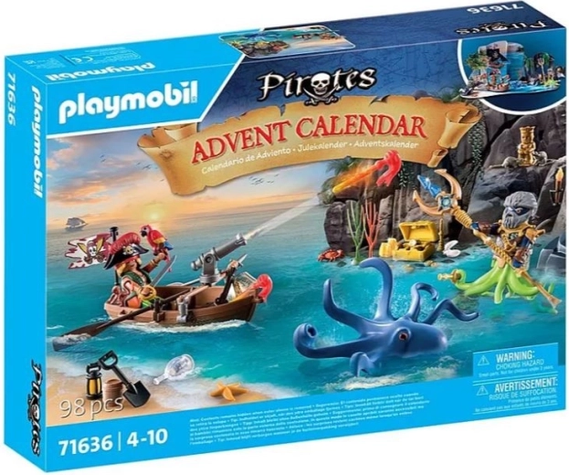 Kreatívny adventný kalendár Pirati PLAYMOBIL