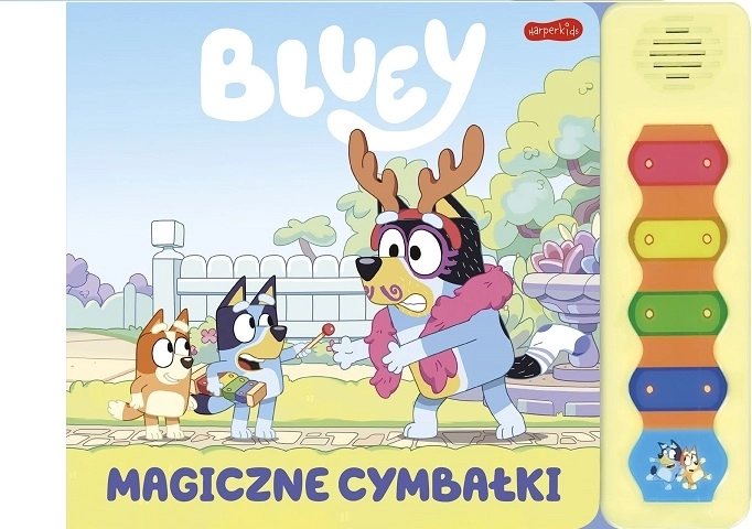 Bluey magické cimbáliky – zvuková interaktívna knižka
