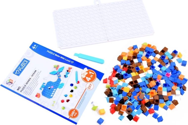 Jednoduché skladanie a pevné uchytenie dielikov