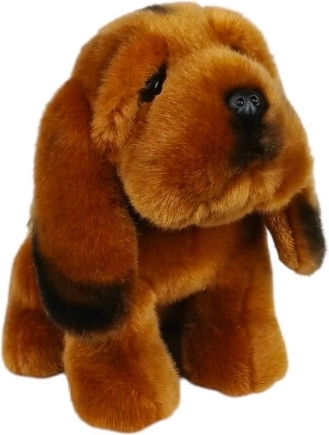 Plyšový pes svätého Huberta 19 cm